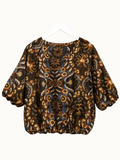 Blouse met print