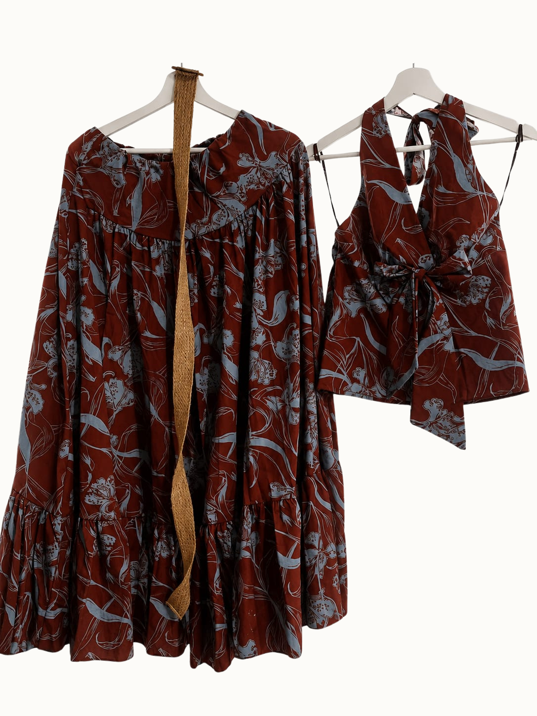 Top - Rood/Blauw