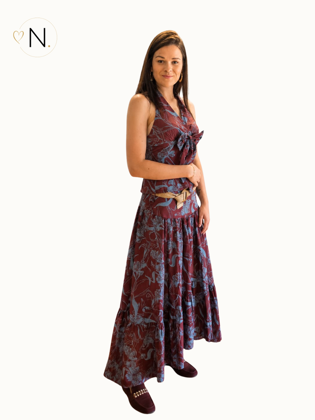 Top - Rood/Blauw
