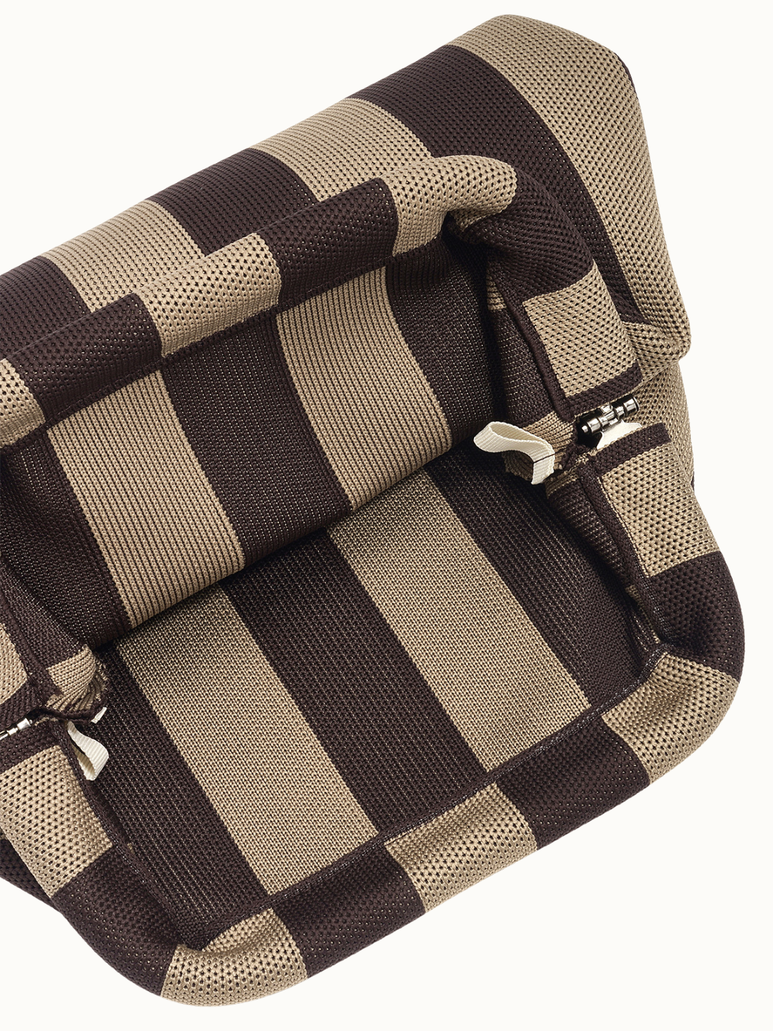 Crossbody tas met strepen