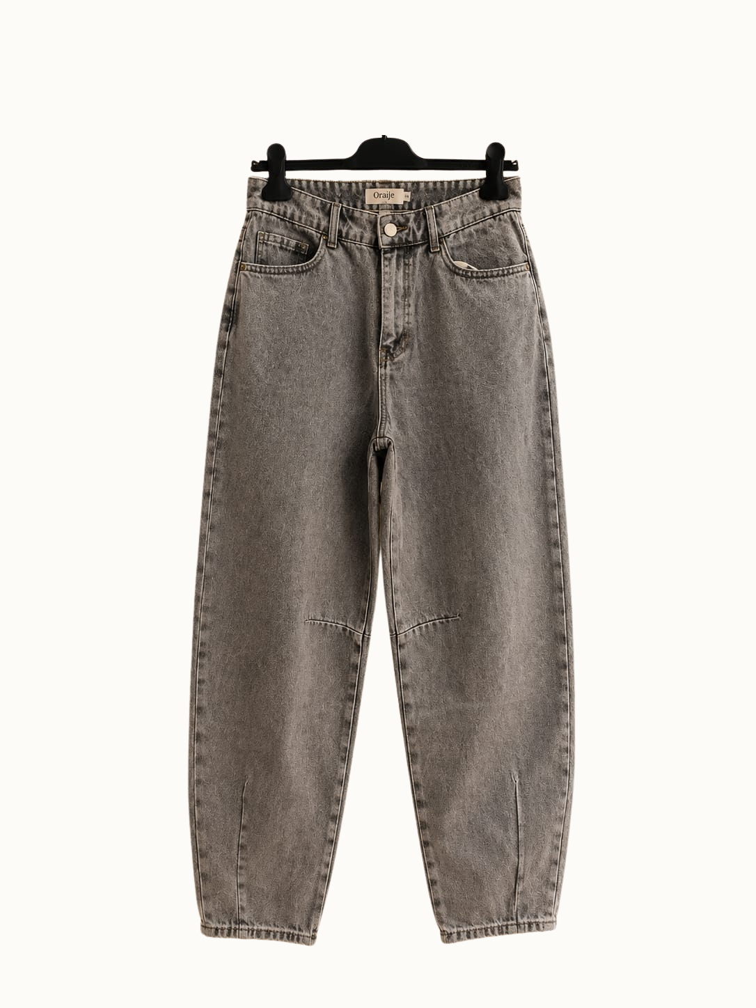Jean balloon jeans - Grijs