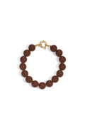 Armband kralen - Bruin