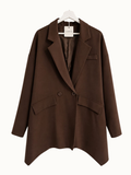 Oversized blazer - Bruin