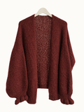 Knit Vest - Bourgogne