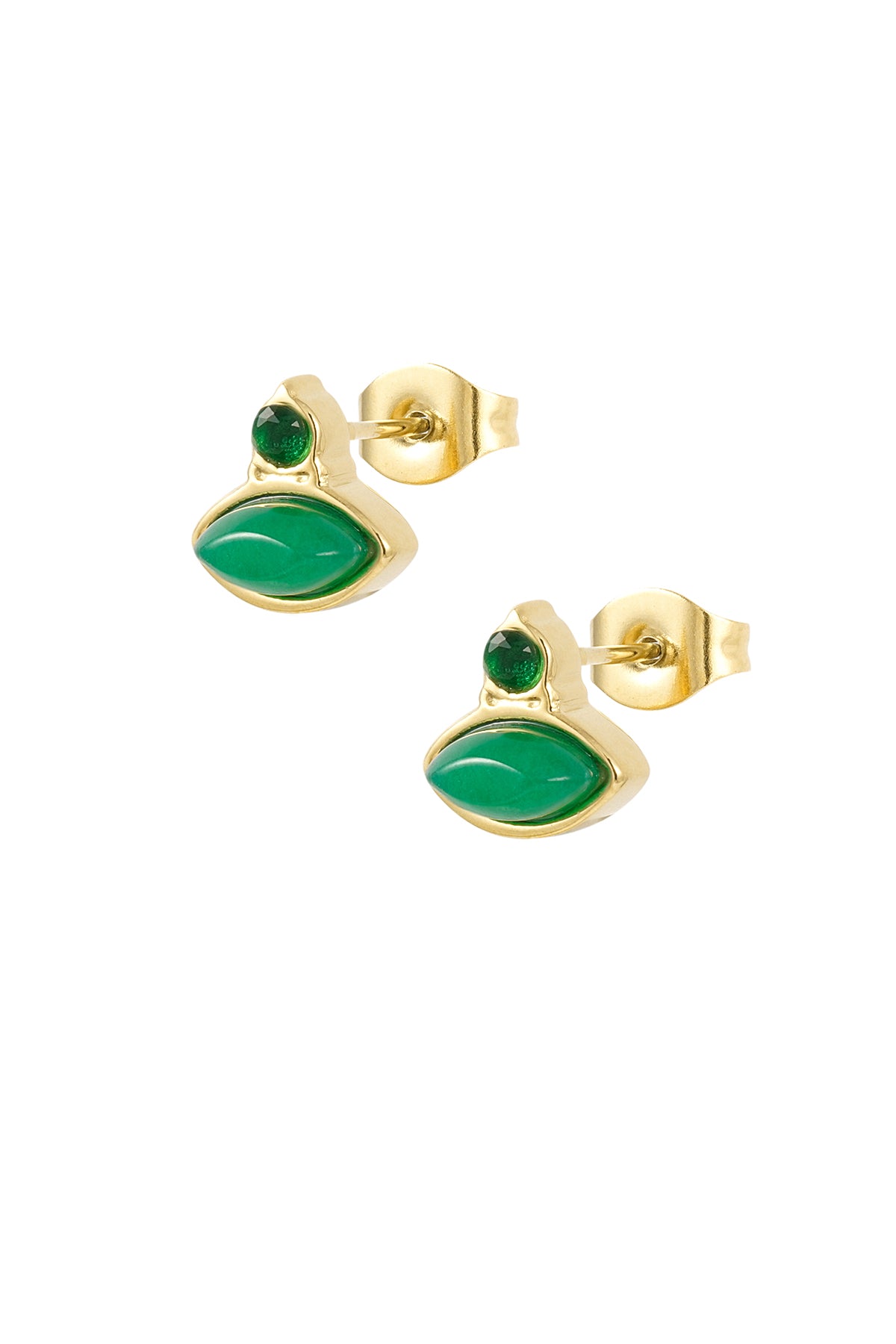 Vintage knopjes - Groen