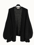 Knit vest - Zwart