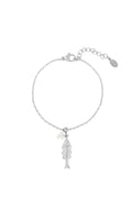 Armband vis - Zilver