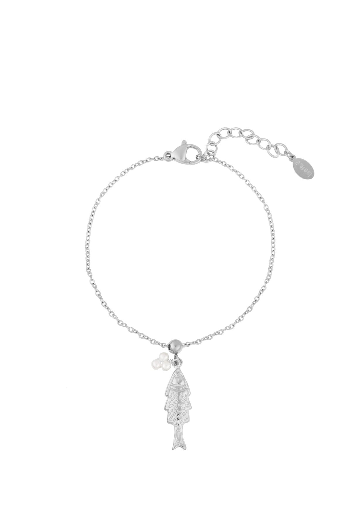 Armband vis - Zilver