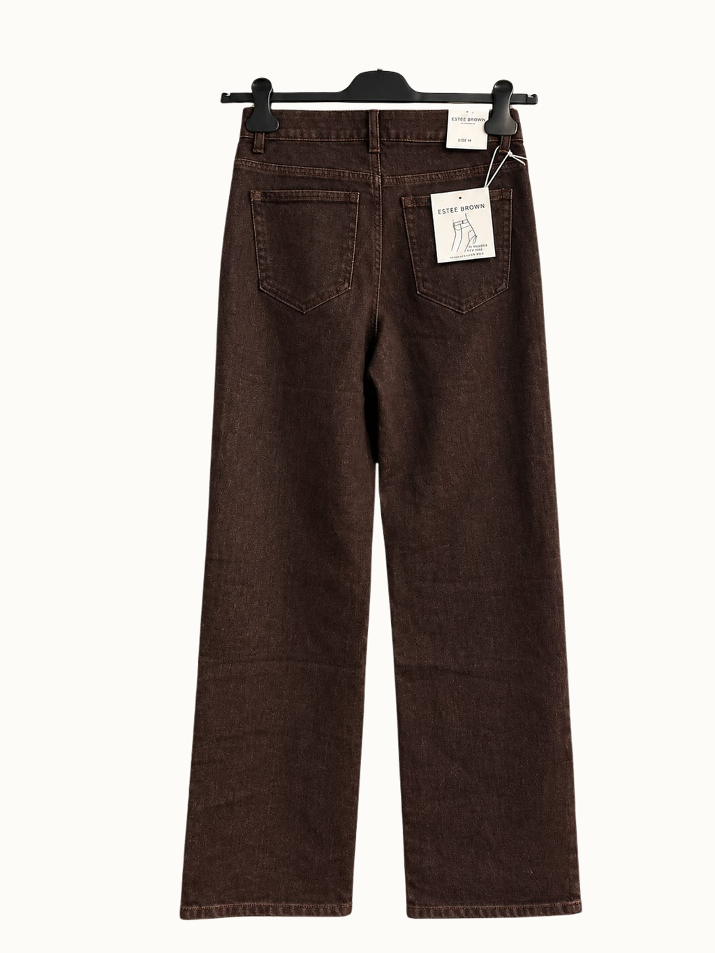 Chocolate Wide Leg Jeans
