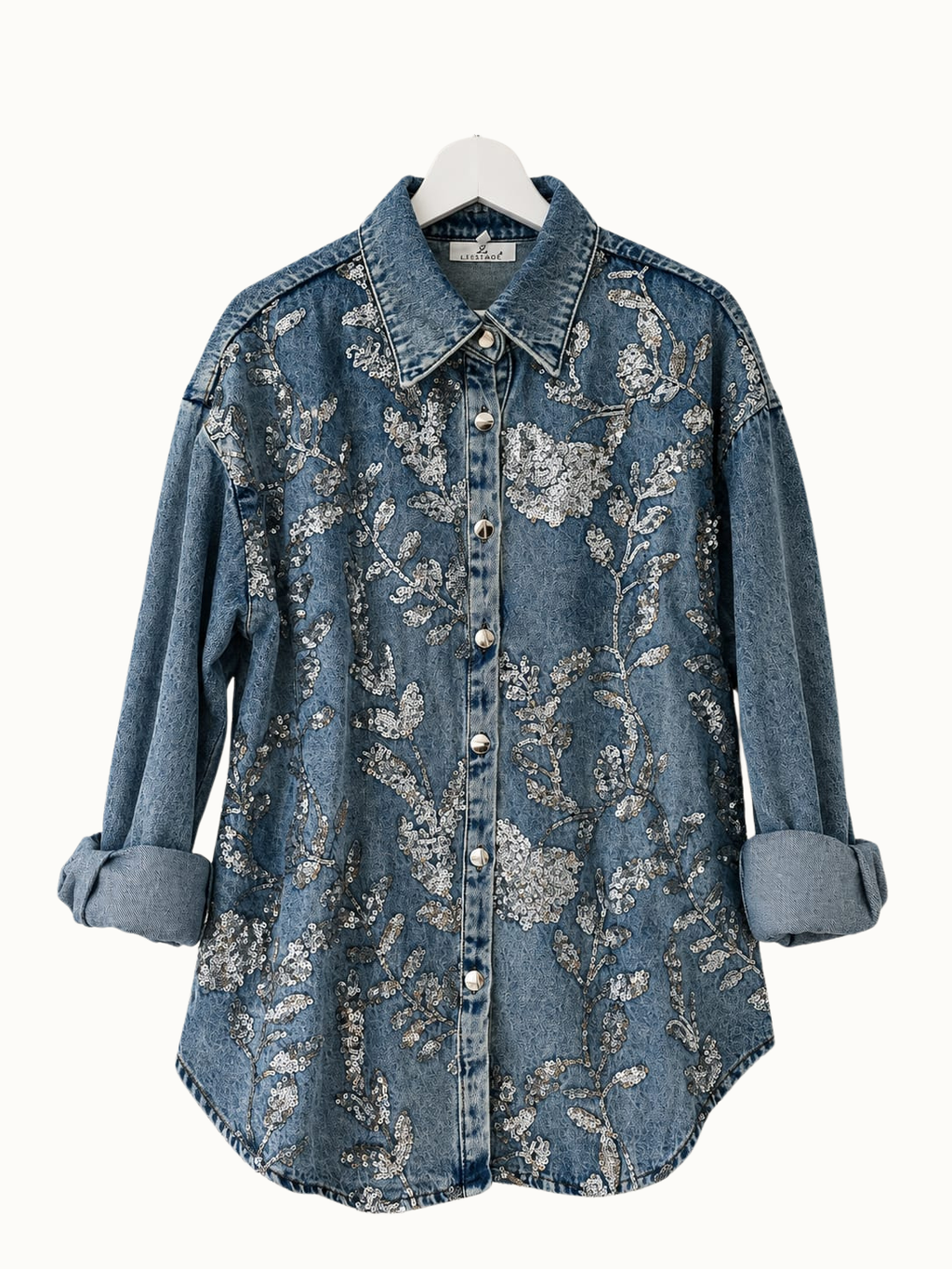 Denim overshirt