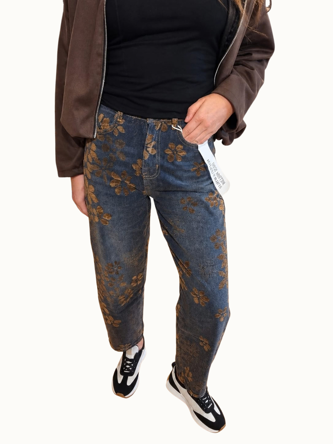 Jeans Bloemenprint