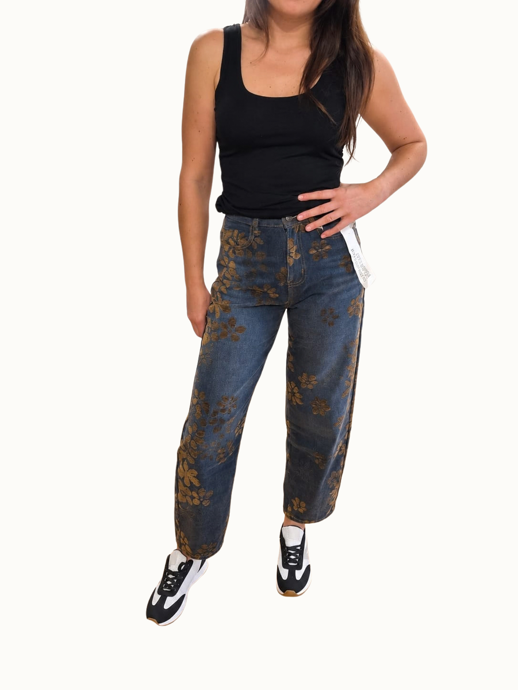 Jeans Bloemenprint