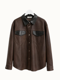 Imitatieleren jas/vest