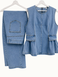 Set van broek en top - Jeans