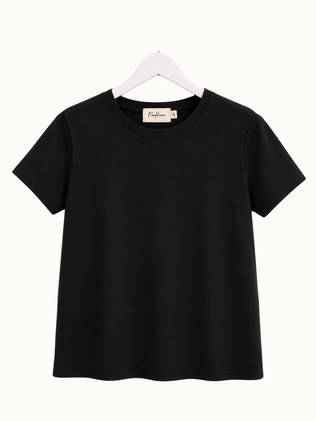 T-shirt zwart