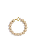 Armband kralen - Taupe