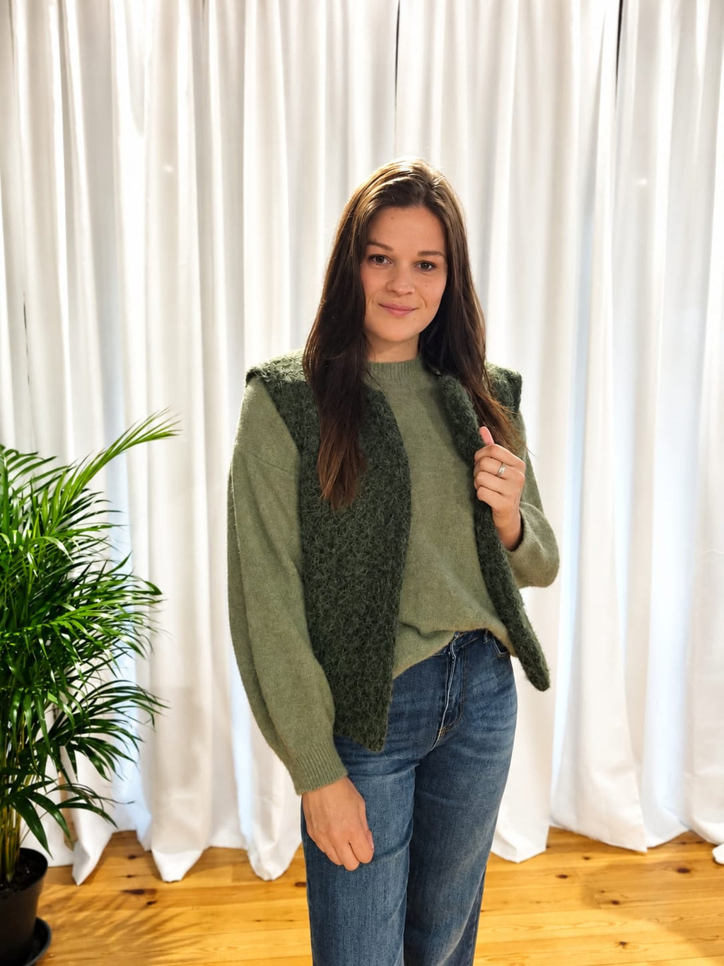 Miss koko trui - Groen