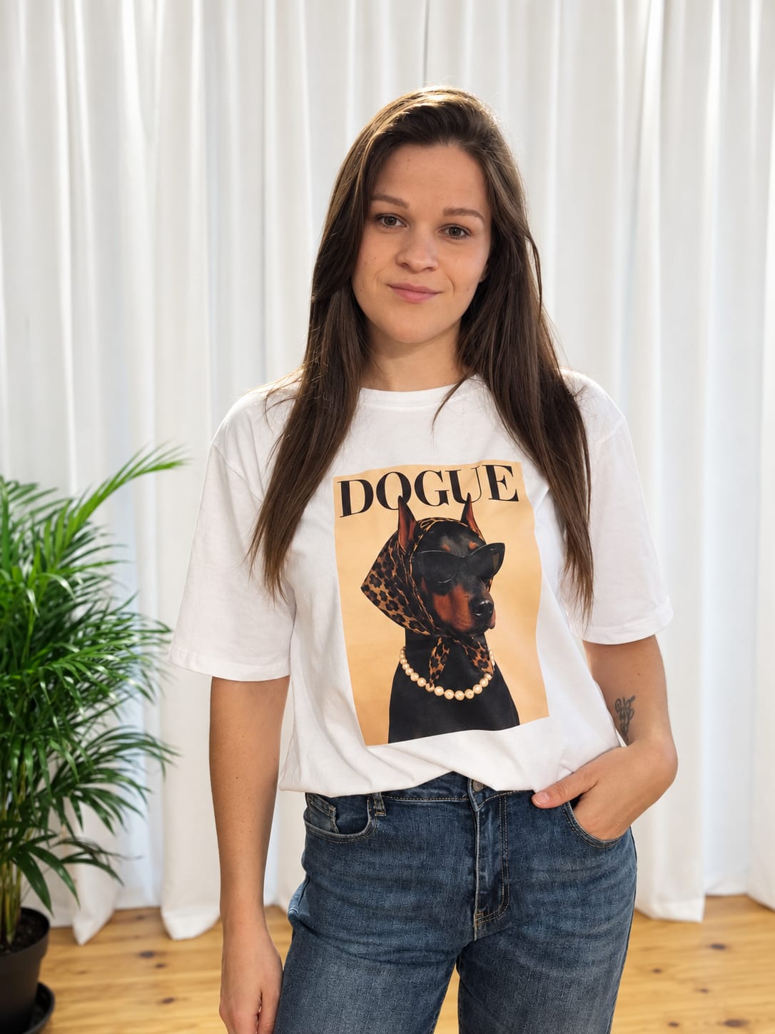 Dog T-shirt - Dobberman