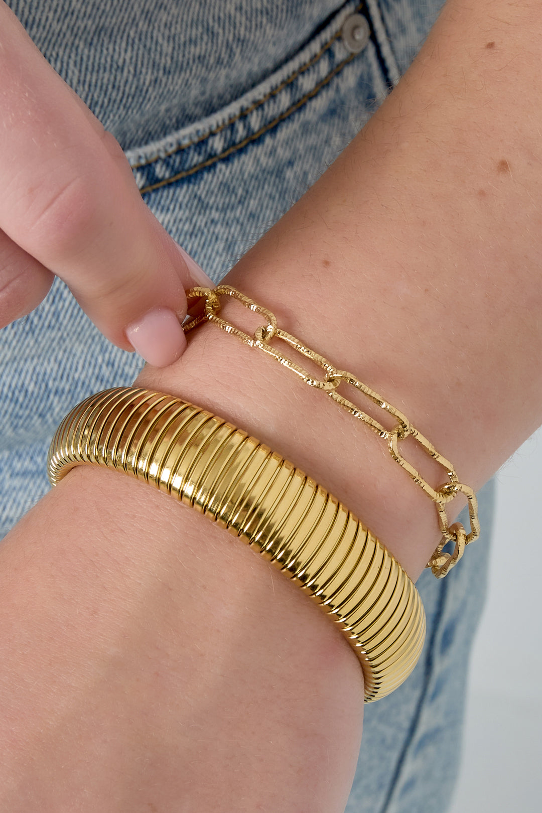 Kettingarmband - Goud