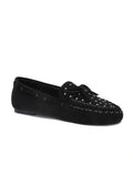 Loafers met studs en strik