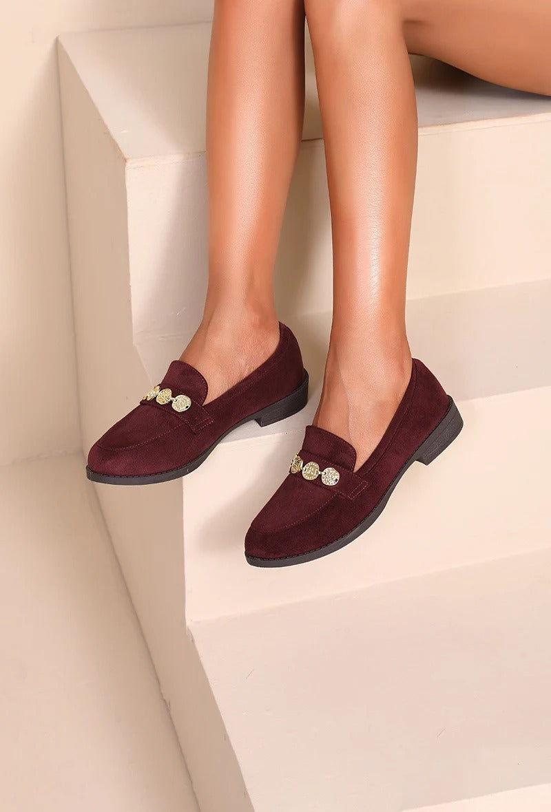 Loafers met juweel